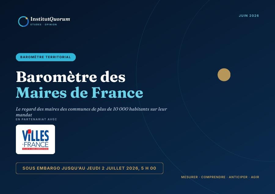 Couverture — Baromètre des Maires de France 2026